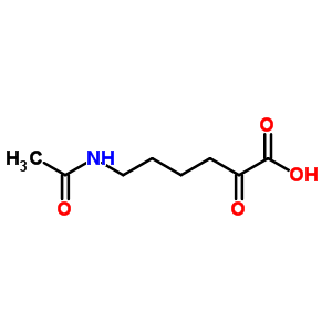 59403-50-8  6-(acetylamino)-2-oxohexanoic acid