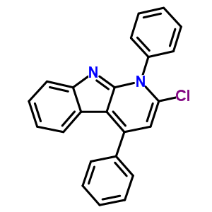 59715-27-4  2-chloro-1,4-diphenyl-1H-pyrido[2,3-b]indole