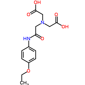 63245-29-4  2,2'-({2-[(4-ethoxyphenyl)amino]-2-oxoethyl}imino)diacetic acid