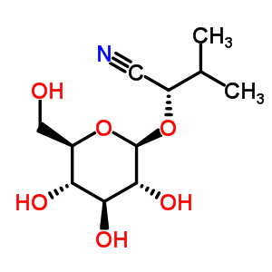 66465-22-3  (2S)-2-(beta-D-glucopyranosyloxy)-3-methylbutanenitrile