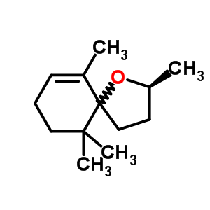 66537-39-1  (2S)-2,6,10,10-tetramethyl-1-oxaspiro[4.5]dec-6-ene