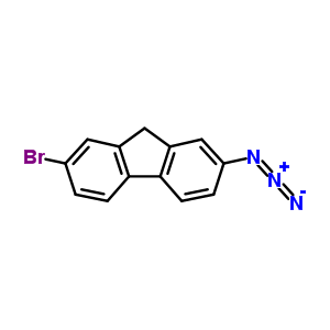 73332-83-9  2-azido-7-bromo-9H-fluorene