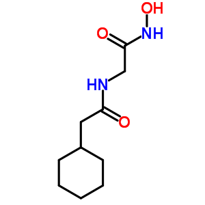 73912-99-9  N~2~-(cyclohexylacetyl)-N-hydroxyglycinamide