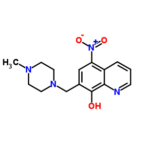 74440-59-8  7-[(4-methylpiperazin-1-yl)methyl]-5-nitroquinolin-8-ol