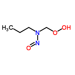 74955-23-0  [nitroso(propyl)amino]methyl hydroperoxide