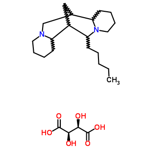 75686-51-0  10-pentylsparteine 2,3-dihydroxybutanedioate (1:1)