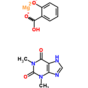 77254-85-4  magnesium 2-[hydroxy(oxido)methyl]phenolate 1,3-dimethyl-3,7-dihydro-1H-purine-2,6-dione (1:1:1)