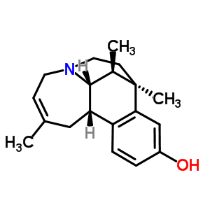 77502-64-8  (5aR,6S,7R,11bS)-2,6,7-trimethyl-1,4,5a,6,7,11b-hexahydro-5,7-ethanonaphtho[2,1-b]azepin-9-ol