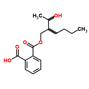 88144-76-7  2-({[2-(1-hydroxyethyl)hexyl]oxy}carbonyl)benzoic acid