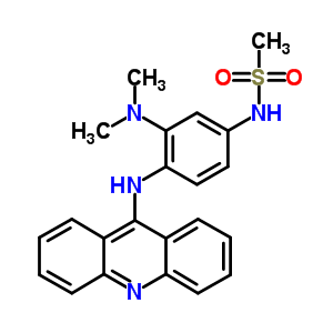 88412-94-6  N-[4-(acridin-9-ylamino)-3-(dimethylamino)phenyl]methanesulfonamide