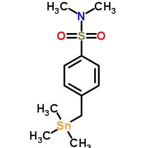 92179-54-9  N,N-dimethyl-4-[(trimethylstannanyl)methyl]benzenesulfonamide