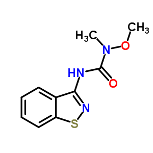 104121-53-1  3-(1,2-benzothiazol-3-yl)-1-methoxy-1-methylurea