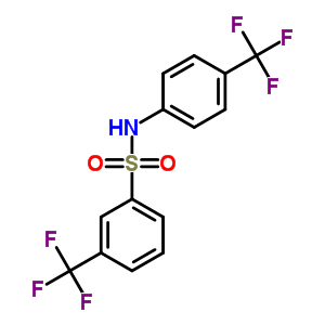 107491-62-3  3-(trifluoromethyl)-N-[4-(trifluoromethyl)phenyl]benzenesulfonamide