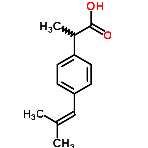 107672-15-1;75625-99-9  2-[4-(2-methylprop-1-en-1-yl)phenyl]propanoic acid