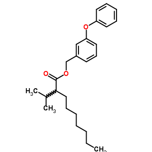 112474-12-1;112489-92-6  3-phenoxybenzyl 2-(propan-2-yl)nonanoate 112474-12-1;112489-92-6  3-phenoxybenzyl 2-(propan-2-yl)nonanoate