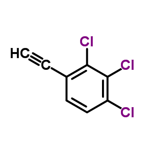 113110-46-6;99292-22-5  1,2,3-trichloro-4-ethynylbenzene