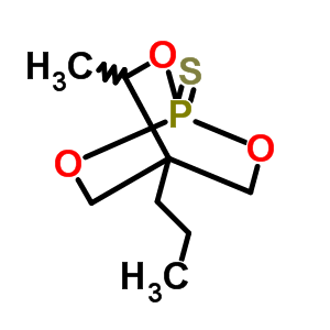 121861-57-2  3-methyl-4-propyl-2,6,7-trioxa-1-phosphabicyclo[2.2.2]octane 1-sulfide