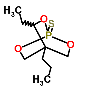 121861-58-3  3-ethyl-4-propyl-2,6,7-trioxa-1-phosphabicyclo[2.2.2]octane 1-sulfide
