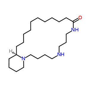 21008-80-0  (20aR)-docosahydro-1H-pyrido[1,2-j][1,5,10]triazacyclodocosin-10(11H)-one