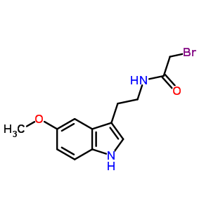 21424-93-1  2-bromo-N-[2-(5-methoxy-1H-indol-3-yl)ethyl]acetamide