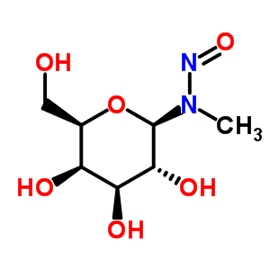 31364-57-5  (2R,3R,4S,5R,6R)-2-(hydroxymethyl)-6-[methyl(nitroso)amino]tetrahydro-2H-pyran-3,4,5-triol (non-preferred name)