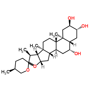 50863-63-3  (2alpha,3beta,5alpha,6beta,22xi,25S)-spirostan-2,3,6-triol