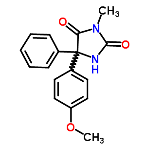 54833-61-3  5-(4-methoxyphenyl)-3-methyl-5-phenylimidazolidine-2,4-dione 54833-61-3  5-(4-methoxyphenyl)-3-methyl-5-phenylimidazolidine-2,4-dione