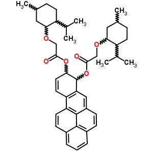 62314-70-9;63268-14-4;97388-52-8  7,8-dihydrobenzo[pqr]tetraphene-7,8-diyl bis({[5-methyl-2-(propan-2-yl)cyclohexyl]oxy}acetate)