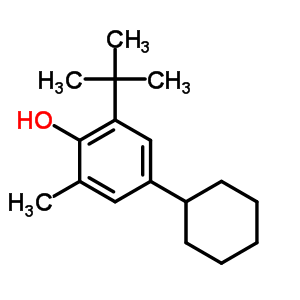 66345-08-2  2-tert-butyl-4-cyclohexyl-6-methylphenol