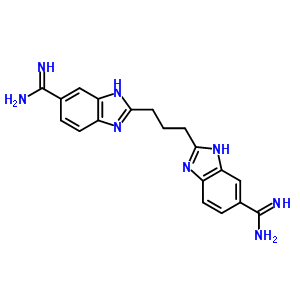 66639-24-5  2,2'-propane-1,3-diylbis(1H-benzimidazole-6-carboximidamide)