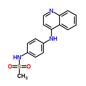 66724-85-4  N-[4-(quinolin-4-ylamino)phenyl]methanesulfonamide