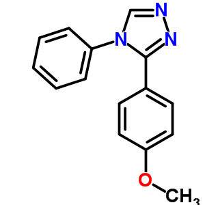 70187-22-3  3-(4-methoxyphenyl)-4-phenyl-4H-1,2,4-triazole