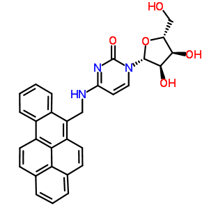 70682-27-8  N-(benzo[pqr]tetraphen-6-ylmethyl)cytidine