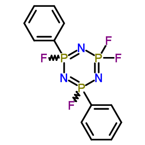 73502-97-3  2,2,4,6-tetrafluoro-4,6-diphenyl-1,3,5,2lambda~5~,4lambda~5~,6lambda~5~-triazatriphosphinine