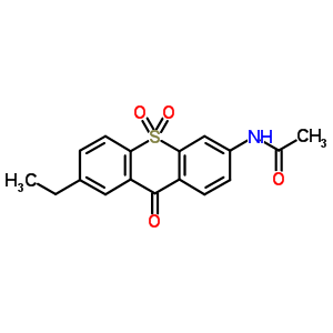 74134-18-2  N-(7-ethyl-10,10-dioxido-9-oxo-9H-thioxanthen-3-yl)acetamide
