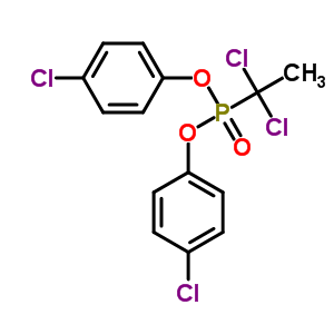 76568-94-0  bis(4-chlorophenyl) (1,1-dichloroethyl)phosphonate