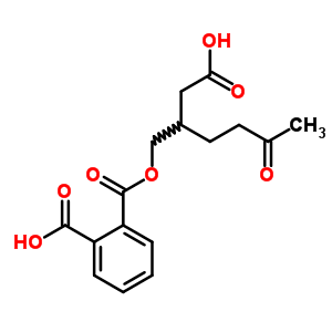 88144-81-4  2-({[2-(carboxymethyl)-5-oxohexyl]oxy}carbonyl)benzoic acid