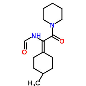 99506-25-9  N-[1-(4-methylcyclohexylidene)-2-oxo-2-(piperidin-1-yl)ethyl]formamide